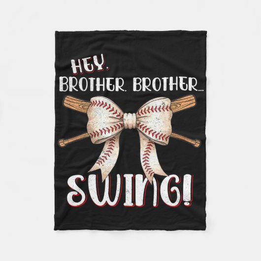 妹おもしろいを販売Hey Brother Swing Sell K フリースブランケット (正面)