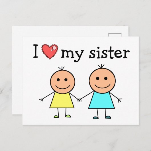 妹が大好き ポストカード (正面/裏面)