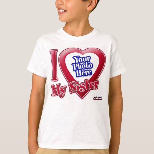 妹が大好き – 写真 Tシャツ (正面)