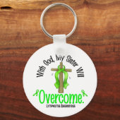 妹が打ち勝つ神とのリンパ腫 キーホルダー (正面)