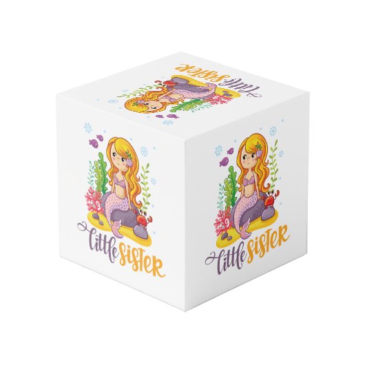 妹ちゃん🧜‍♀️人魚 フォトキューブ (裏面アングル)