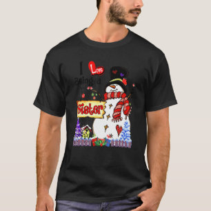 妹でよかった 雪だるま クリスマス プレゼント Tシャツ