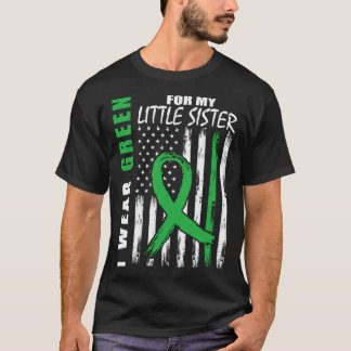 妹と一緒に緑を着て腎臓病の啓発をしよう Tシャツ