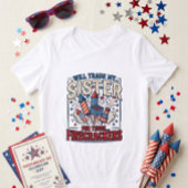 妹と交換する爆竹 トライブレンドＴシャツ