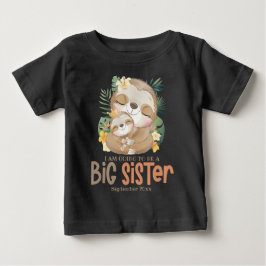 妹になるよ スライスのお知らせ ベビーTシャツ