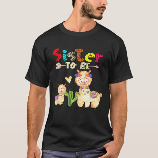 妹になるラマベビー S Tシャツ (正面)
