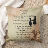 妹に合わせて クッション (ブランケット)