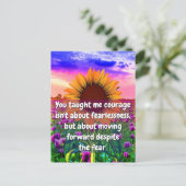 妹に、友よ | 強さと勇気 ポストカード (スタンド正面)