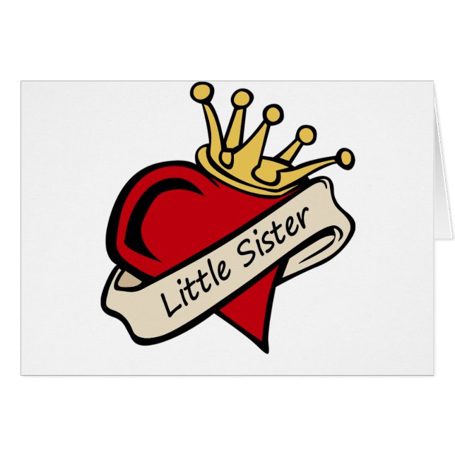 妹のハートの入れ墨 (正面横)