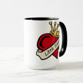 妹のハートの入れ墨 マグカップ (正面右)