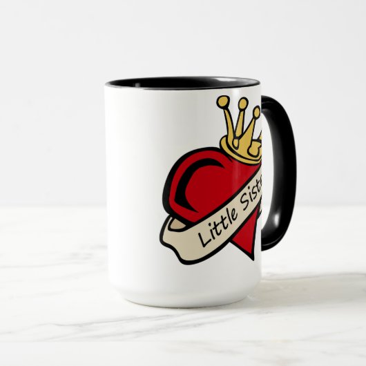 妹のハートの入れ墨 マグカップ (正面右)