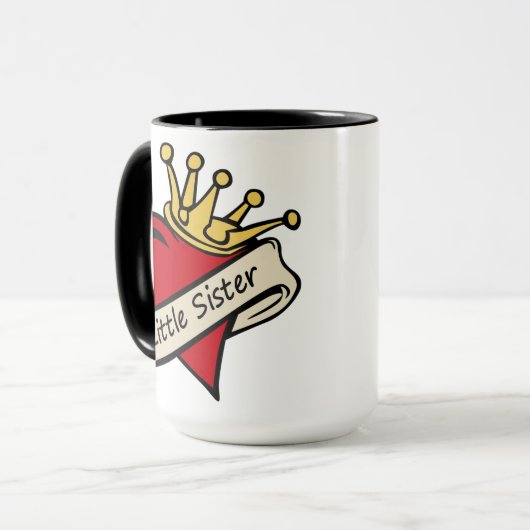 妹のハートの入れ墨 マグカップ (正面左)