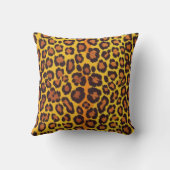 妹のヒョウ最高のの柄 クッション (裏面)