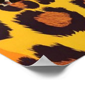 妹のヒョウ最高のの柄 ポスター (角)