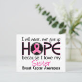 妹の乳が与えんだと決して期待しない ポストカード (スタンド正面)