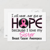 妹の乳が与えんだと決して期待しない ポストカード (正面/裏面)