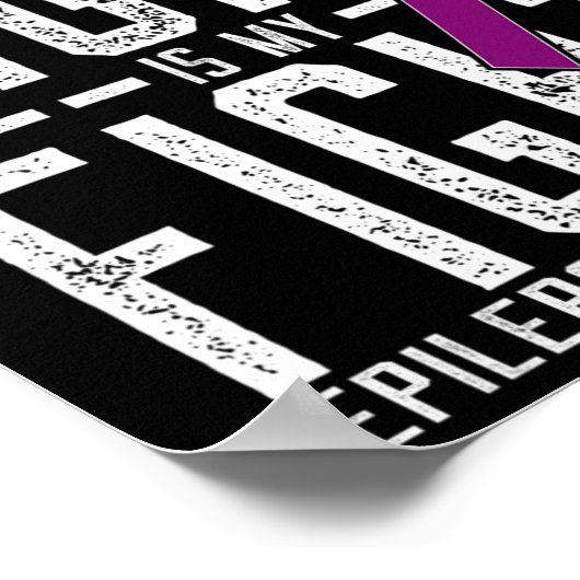 妹の戦いは私の戦いてんかん認識度 ポスター (角)