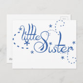 妹の渦巻き ポストカード (正面/裏面)