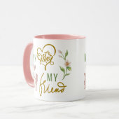 妹の私の友人コーヒーマグ マグカップ (正面左)