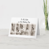 妹の結婚 愛と幸福 カード (正面)