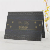 妹の誕生日カード カード (黄色い花)