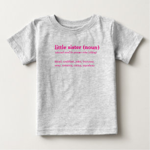 妹の辞書のカスタム定義Tシャツ ベビーTシャツ