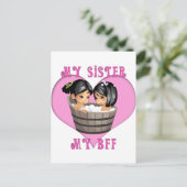 妹のBFFバス ポストカード (スタンド正面)