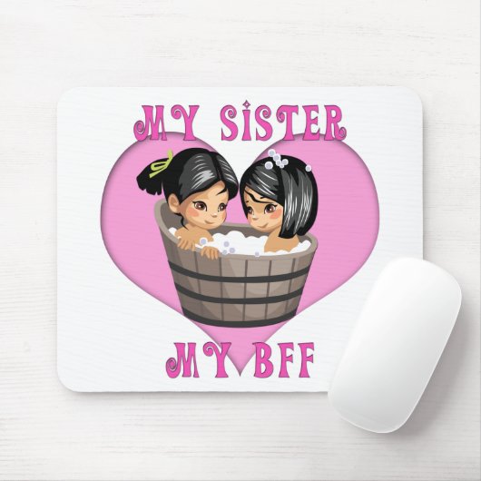 妹のBFFバス マウスパッド (マウス)