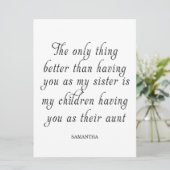 妹はハートに贈る 招待状 (スタンド正面)