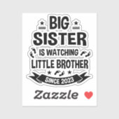妹は兄気に弟を連れて行く シール (シート)