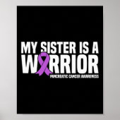 妹は戦士の膵臓がん認識度 ポスター (正面)