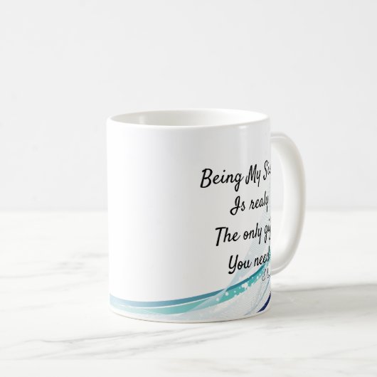 妹は本当に唯一のギフトが欲しい コーヒーマグカップ (正面右)