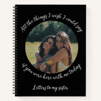妹への手紙： Remembrance Journal ノートブック