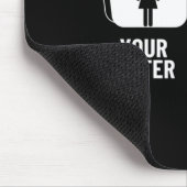 妹をシャトルバス弟ディントおもしろい マウスパッド (コーナー)