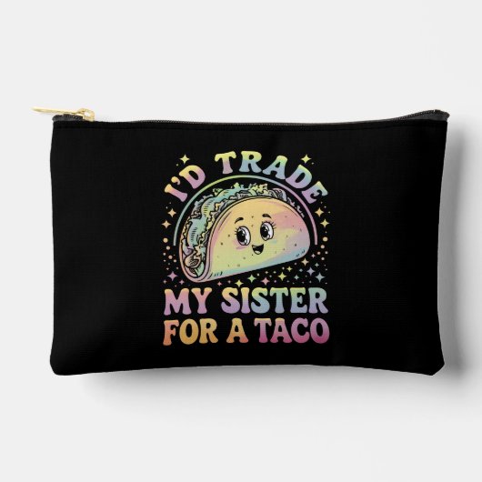 妹をタコ・シンコ・デ・マヨと交換する アクセサリーポーチ (正面)