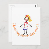 妹を愛せよ ポストカード (正面/裏面)