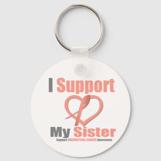 妹を支える子宮内膜がん キーホルダー (正面)