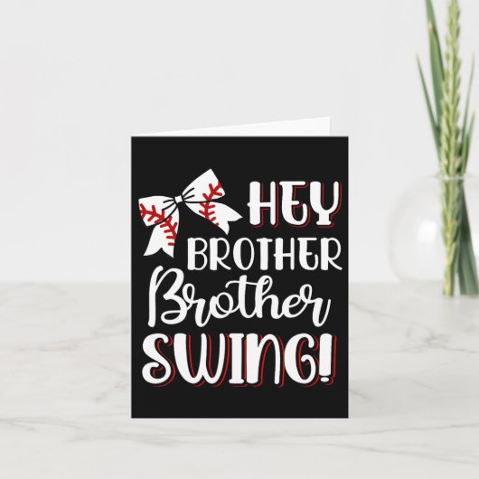 妹を販売Hey Brother Swing子供を販売 カード (正面)