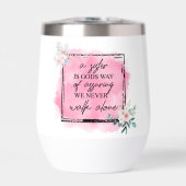 「妹エレガントは神の道である」引用文水瓶 (正面)