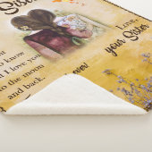 妹パーソナライズされたの毛布へ シェルパブランケット (3/4)