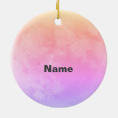 妹ユニコーン セラミックオーナメント (裏面)