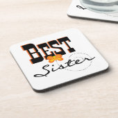 妹最高の蝶の贈り物 コースター (左側)