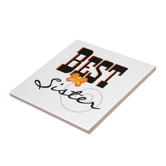 妹最高の蝶の贈り物 タイル (側面)