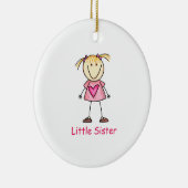 妹 セラミックオーナメント (右)