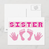 妹 ポストカード (正面/裏面)