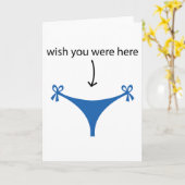 妻おもしろいと彼女への記念贈り物 カード (黄色い花)