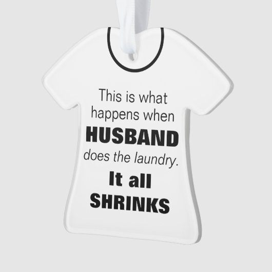 妻おもしろい結婚タイポグラフィ オーナメント (正面)