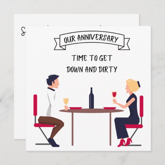 妻おもしろい – 夫「降りるときと汚れ」 (正面/裏面)