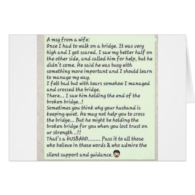 妻からのメッセージ (正面横)