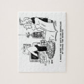 妻がテレビのリモコンを隠す ジグソーパズル (縦)